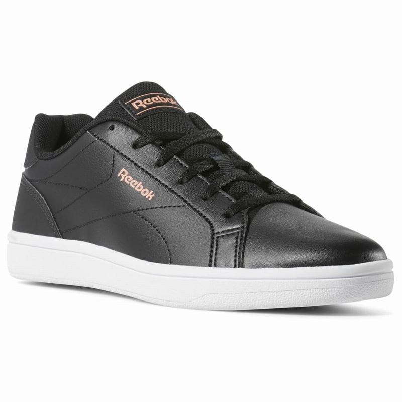 Tenisi Reebok Royal Complete Dama Negrii/Roz/Albi Romania XJ7667RQ